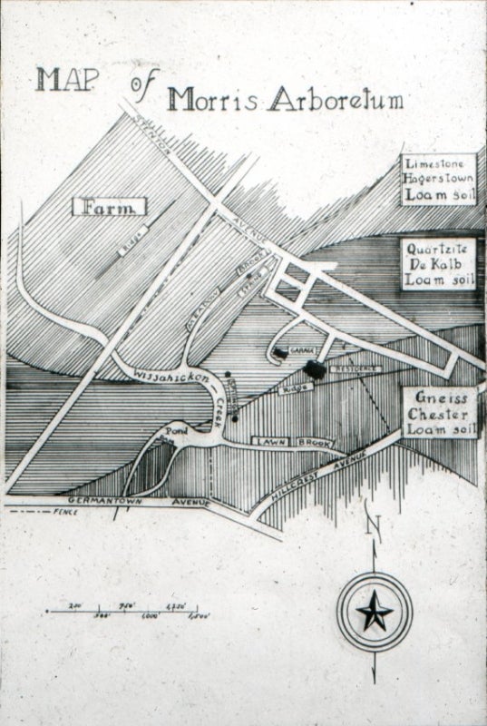 Soil map of the Arboretum