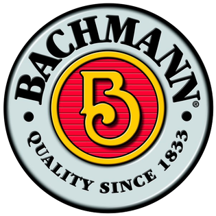 A circle logo that reads, "Bachmann, Quality Since 1833."